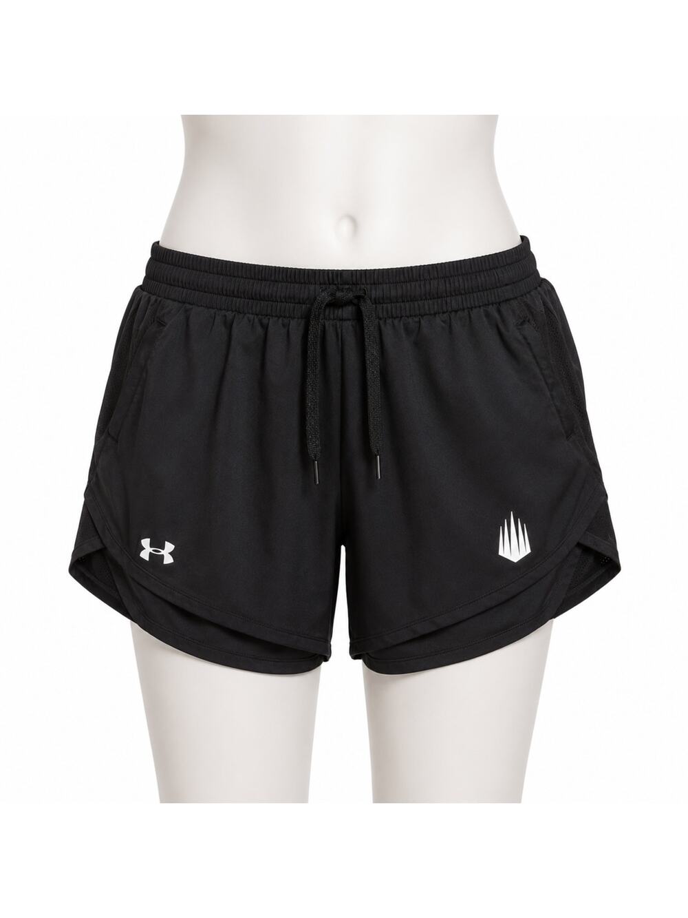 Under Armour IMG Academy Running Shorts Women's Small Black Pocketed